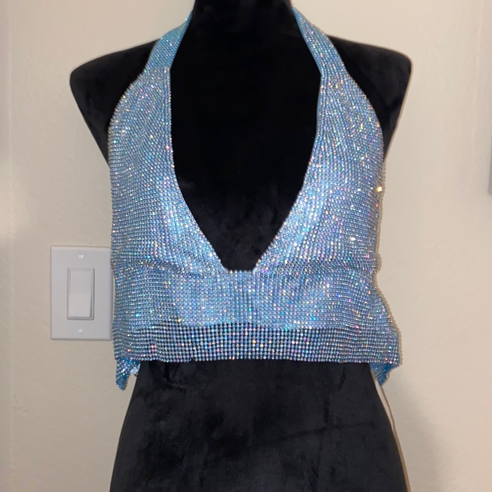 Bedazzled Halter Top